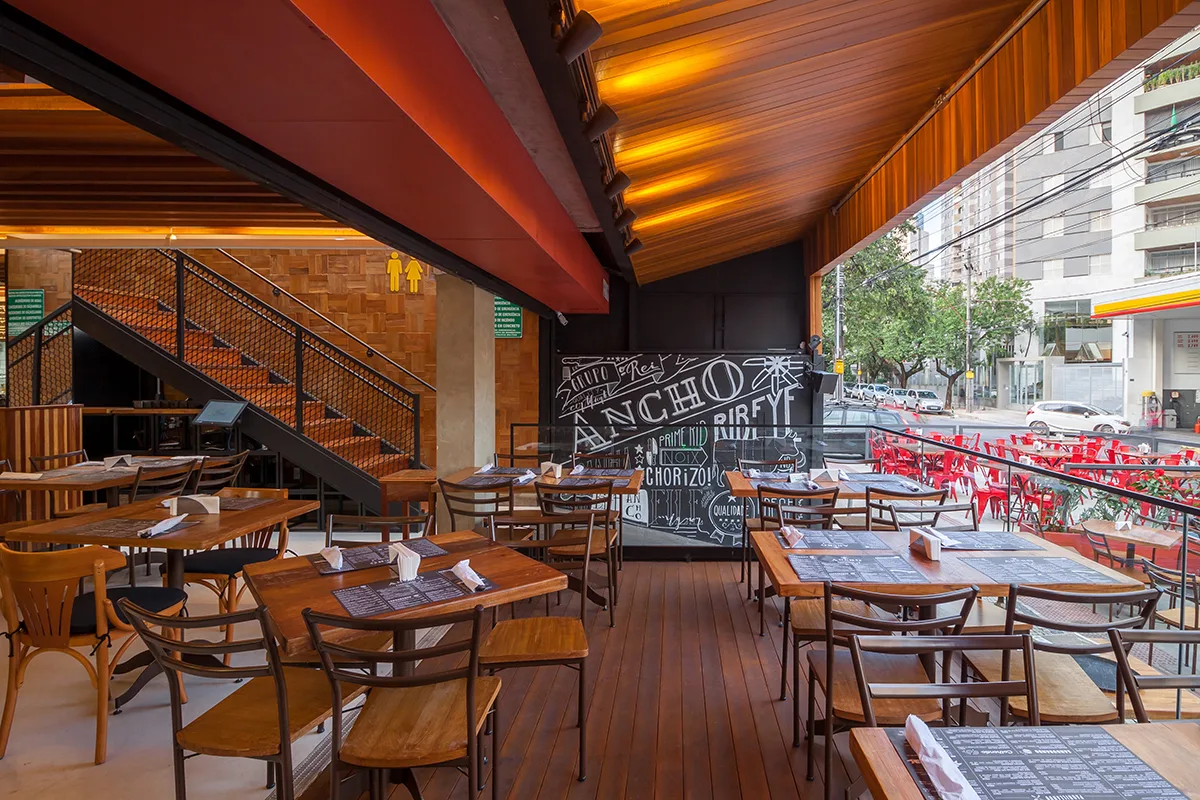 Ancho Lourdes, Restaurante, projeto APTAR