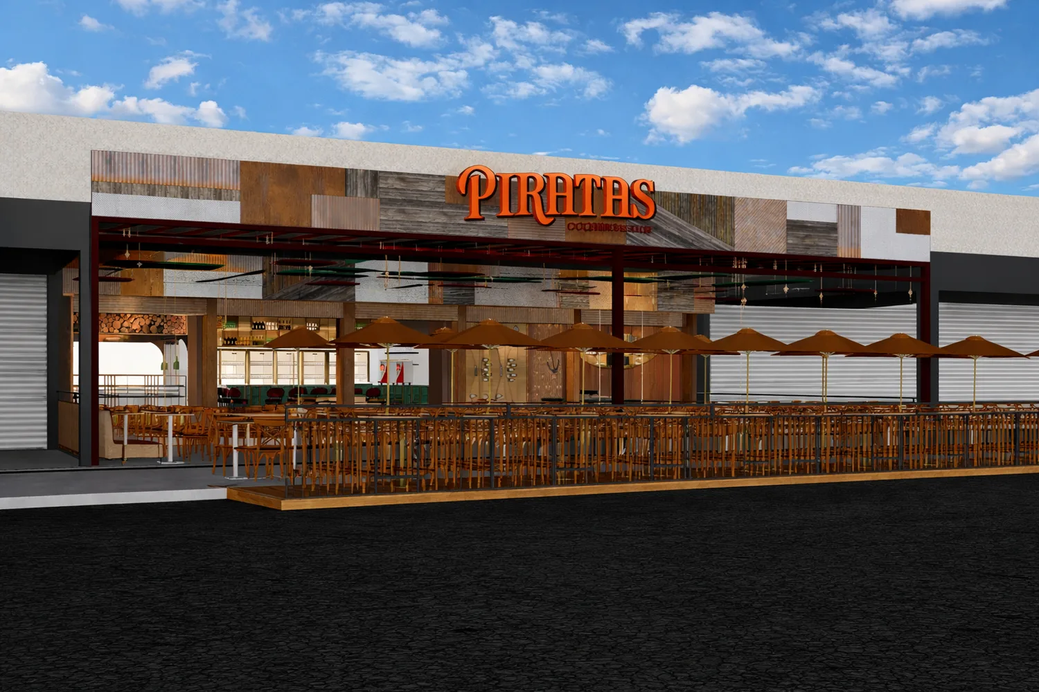 Piratas, Restaurante e Bar, projeto APTAR